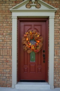 Front Door Fall Wreath