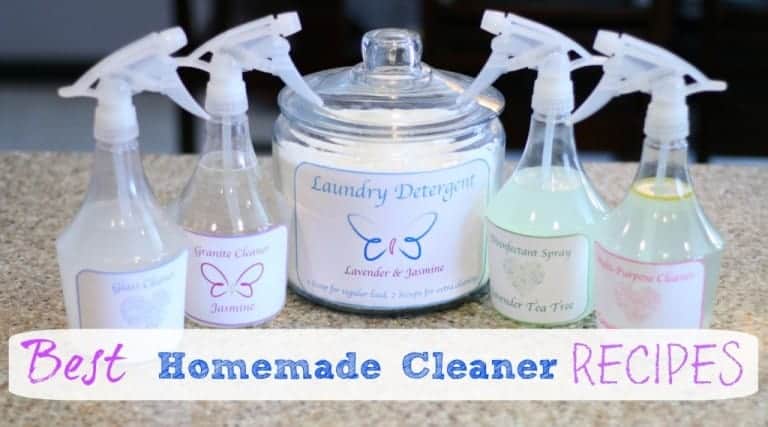 Best Homemade Natural Cleaners Recipe Clutterbug