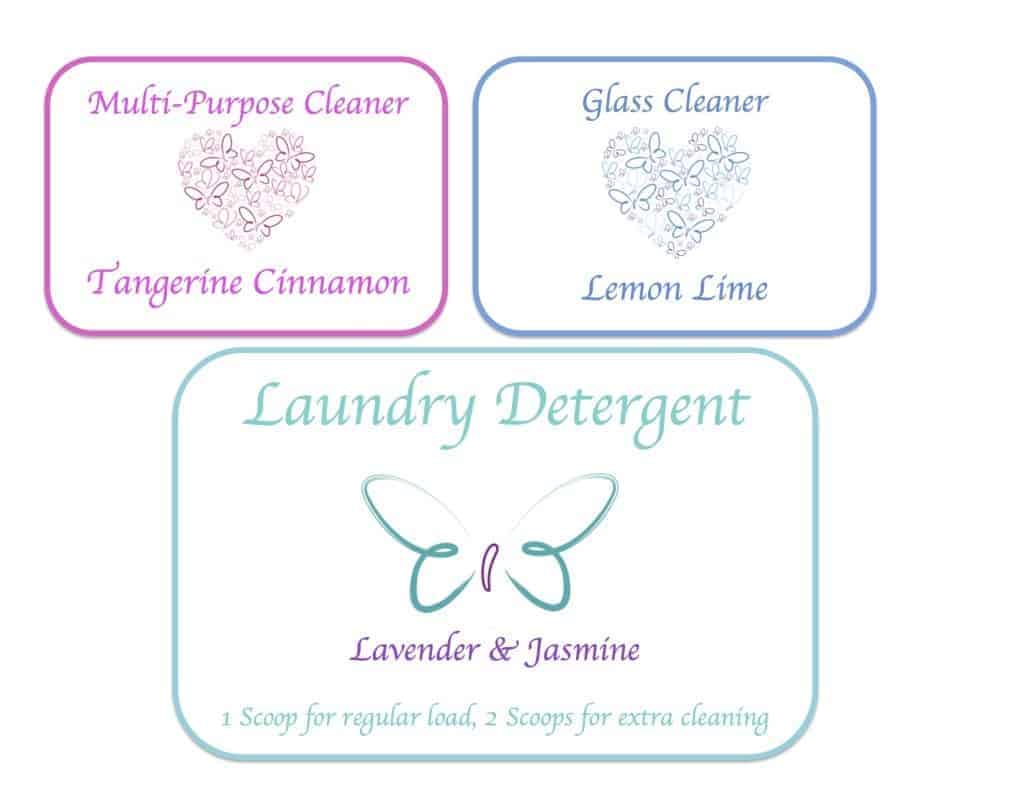 Laundry Detergent Label
