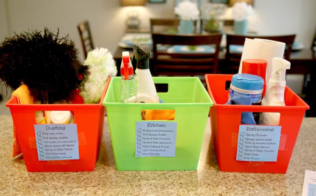 Summer Chore Kits and Screen Time Checklist for Kids