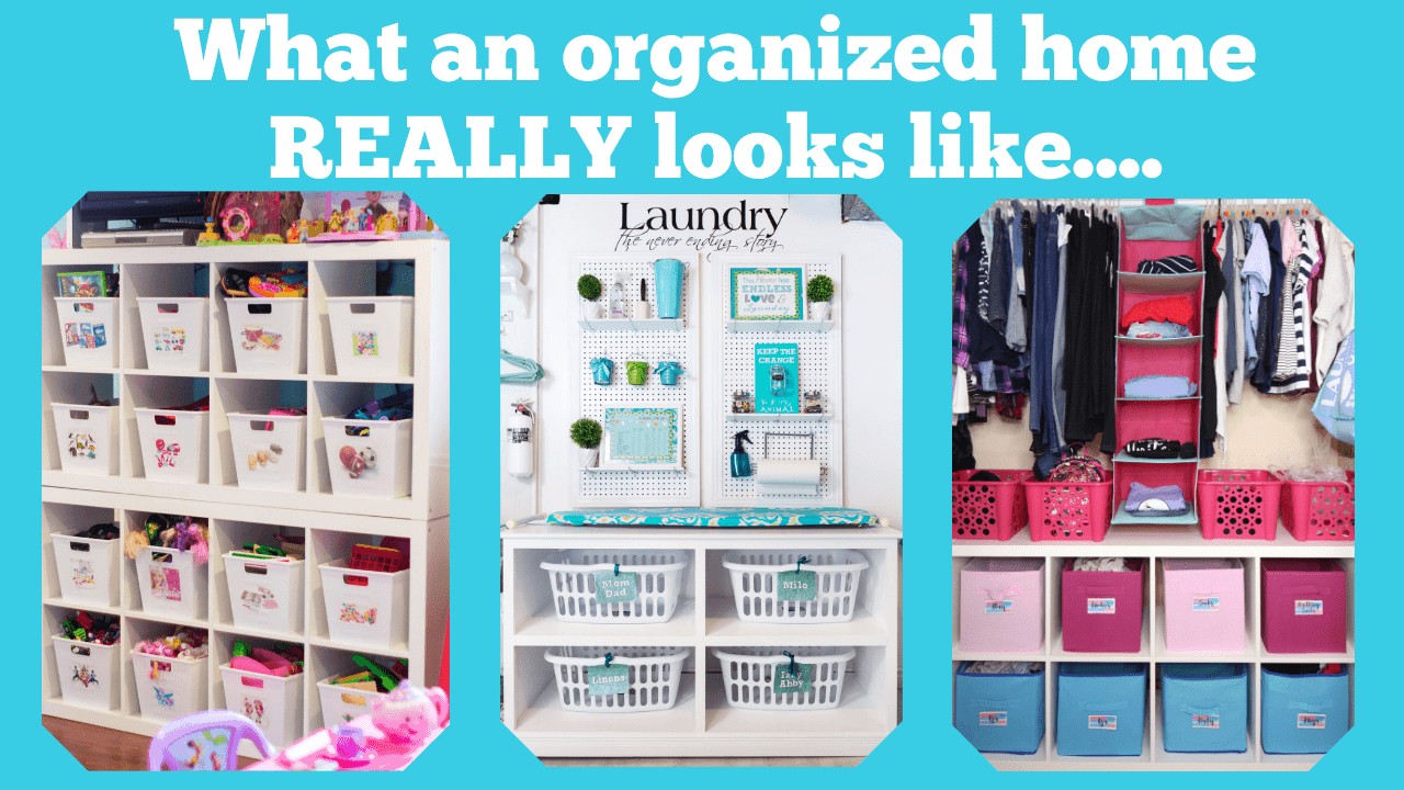 What an Organized Home REALLY looks like!