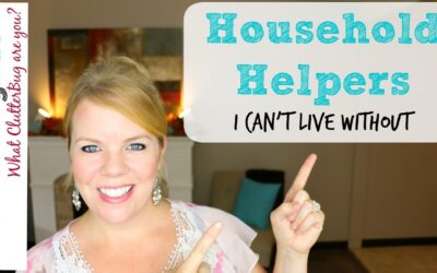 Household Helpers I can’t live without – Cleaning Tips and Tricks