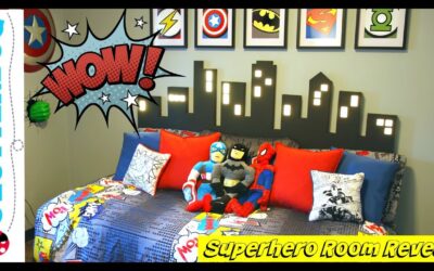 Little Boy’s Superhero Room Tour