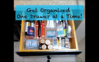 Get organized one drawer at a time!