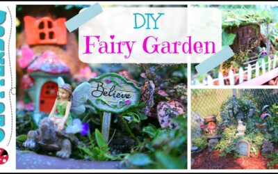 DIY Fairy Garden Ideas and Tour