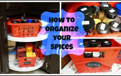 How to Organize Spices {The fast and easy way}