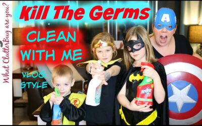 How To Kill All The Germs – Clean With Me Vlog Style