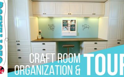 Craft Room Organization, Ideas and Tour