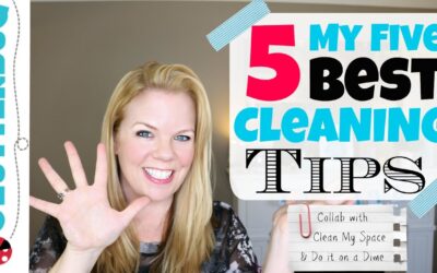 My 5 Best Cleaning Tips: Collab with Clean My Space and DoItOnADime