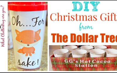 DIY Christmas Gift Ideas From The Dollar Tree