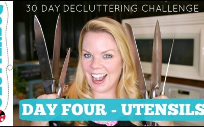 Day Four – Utensils – 30 Day Home Decluttering Challenge