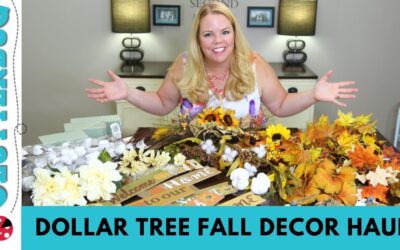 DOLLAR TREE HAUL 🍁 Fall Decor Ideas 🍁