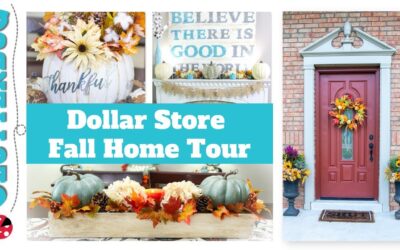 Fall Home Tour 2018 – Dollar Store Decorating Ideas