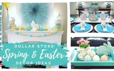 Easter and Spring Decorating Ideas 2020 – Dollar Store Decorate with Me 🐰