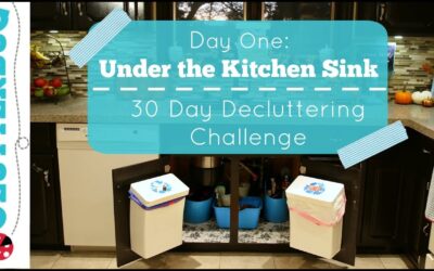 Day One – UNDER THE KITCHEN SINK – 30 Day Decluttering Challenge