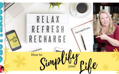 How To Simplify Your Life  – Step One – Having Less