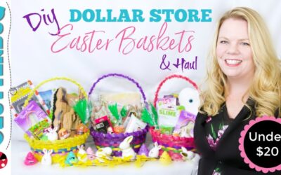 DIY Dollar Store Easter Basket Ideas & Haul