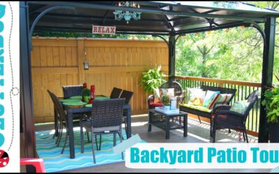 Backyard Patio Decorating Ideas, Tips and Tour