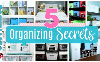 5 Secrets for Home Organizing Success