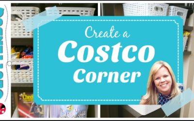 Create a Costco Corner – Organized Food Storage Idea!