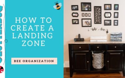 Get Organized with a Landing Zone – Bee Organizing Ideas 🐝