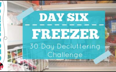 Day Six – The Freezer –  30 Day Decluttering Challenge