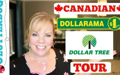 Canadian Dollar Store Tour – SHOP WITH ME – Dollarama and Dollar Tree