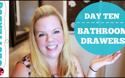 Day Ten – Bathroom Drawers – 30 Day Decluttering Challenge