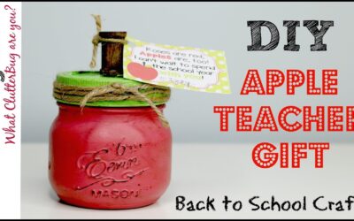 DIY Apple Teacher Gift for Back to School