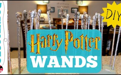 Quick and Easy DIY Harry Potter Wands –  Only 25 Cents Each 👻