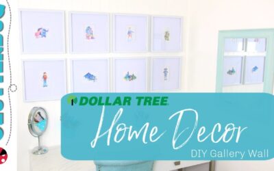 Dollar Tree Home Decor – DIY Gallery Wall