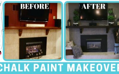 Easy Chalk Paint Makeover – Before and After