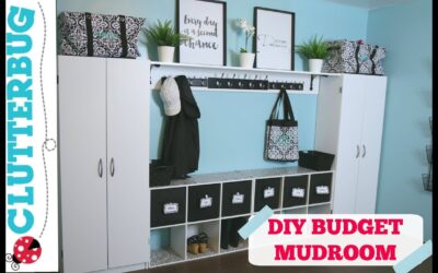 Create more storage in your home on a budget – DIY Mudroom Ideas