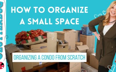 How to Organize a Small Space – Organizing a Condo from Scratch