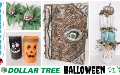 Easy Dollar Tree Halloween DIYs 🎃