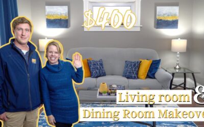 $400 Home Makeover – Decorating on a Budget