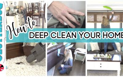 How to Deep Clean Your Home – Week 6 Holiday Home Challenge