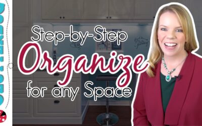 How to Step-by-Step Organize ANY Space
