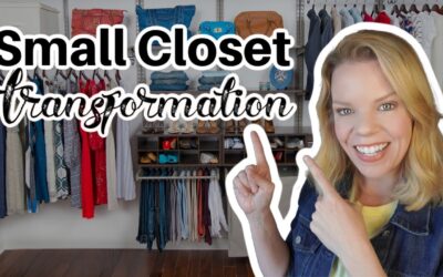 Small Closet Transformation  (Virtual Organizing with Eva)