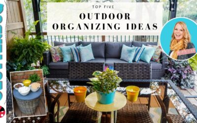 5 Outdoor Organizing Ideas