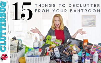 15 Things to Declutter from Your Bathroom – Week Two Declutter Bootcamp