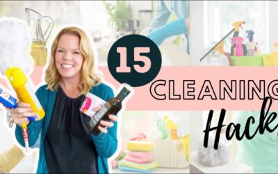 15 Cleaning Hacks THAT REALLY WORK (even for lazy people like me)!