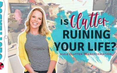 Is Clutter Ruining your Life? – HUGE Clutter Transformation