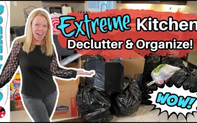EXTREME Kitchen Declutter and Organization! 😱 😱 😱