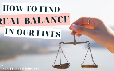 How can we find REAL Balance in our lives? Let Jealousy be the Cue!