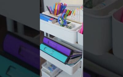 A Homework Station is a MUST for Back-to-School!