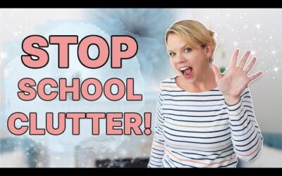 5 GENIUS Back-to-School Clutter Busters!