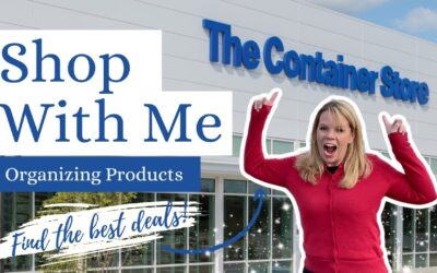Shop With Me At The Container Store  – Let’s Organize All The Things!!!!