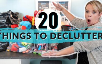 20 Things to Declutter BEFORE the Holidays!