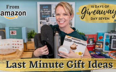 Last Minute Christmas Gift Ideas from Amazon – Day SEVEN – 12 Days of Giveaways!!